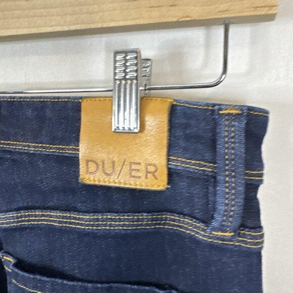 DUER L2X Performance Slim Fit Jeans Men’s 32x32 Dark Wash Stretch Denim - Picture 4 of 9